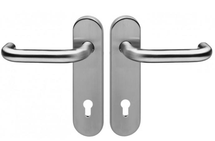 CAM Klamka drzwiowa U72, rozstaw 72 mm, stal nierdzewna