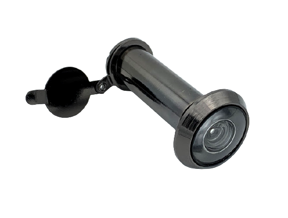 CAM Wizjer do drzwi 58-85mm 16mm czarny polerowany