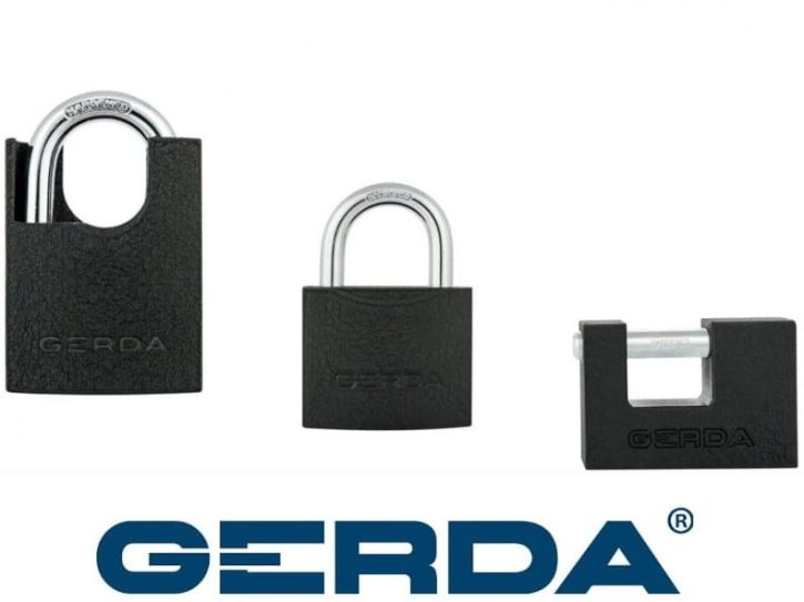 GERDA  Kłódka żeliwna IRON LINE