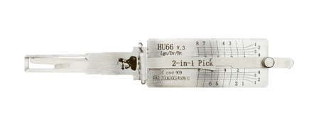 LISHI  2-in-1 Pick / Decoder HU66 / VW - Audi